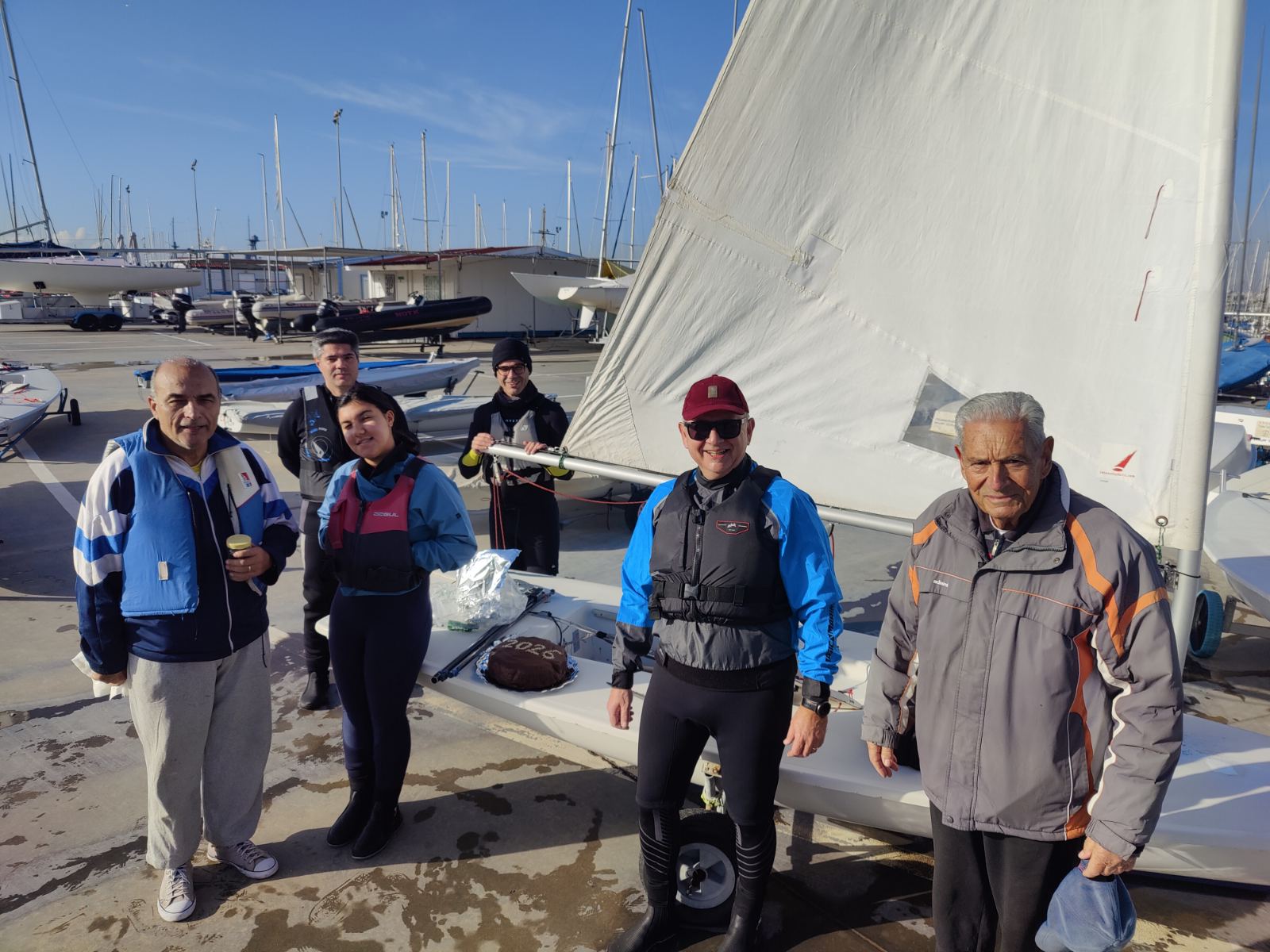 Laser και βασιλόπιτα στον όμιλο