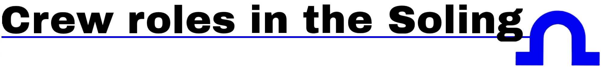 Crew and Roles on the Soling